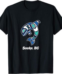 Sooke BC Canada Native Tribal Orca Killer Whale T-Shirt